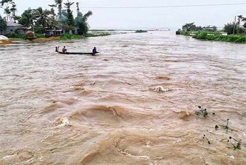 জোয়ারে বরিশালের ৭ নদীর পানি বিপৎসীমায়