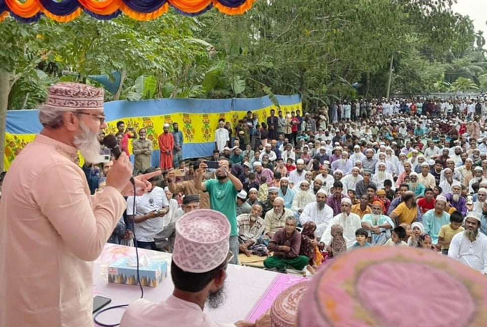 নির্বাচিত সরকার না আসা পর্যন্ত জুলাই বিপ্লবের স্বপ্ন পূরণ হবে না : মাসুদ সাঈদী 