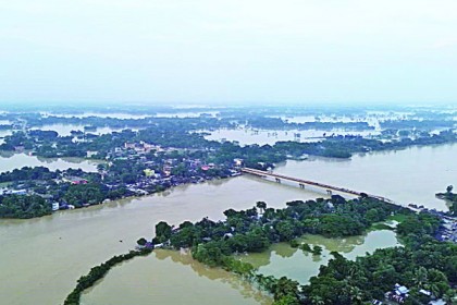 বন্যা পরিস্থিতির ফের অবনতি