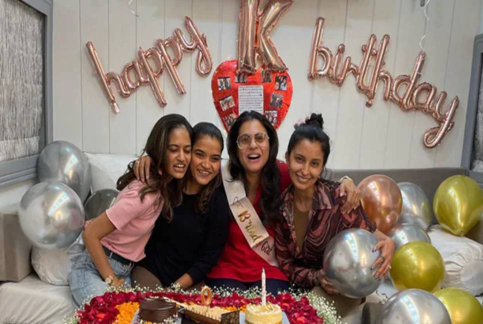 Kajol starts her birthday celebrations early