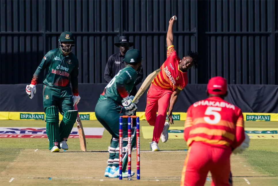 First ODI: Bangladesh posts 303 runs against Zimbabwe