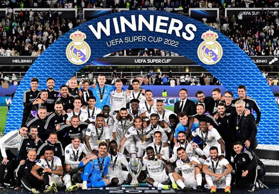 Real Madrid wins fifth UEFA Super Cup