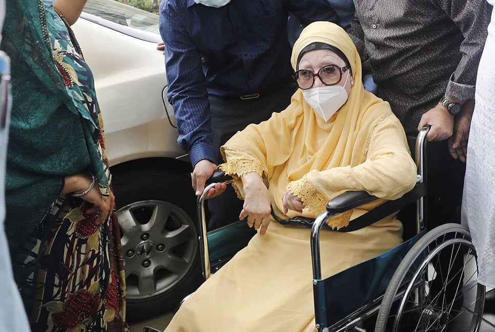 Khaleda Zia to go to hospital for health check-ups