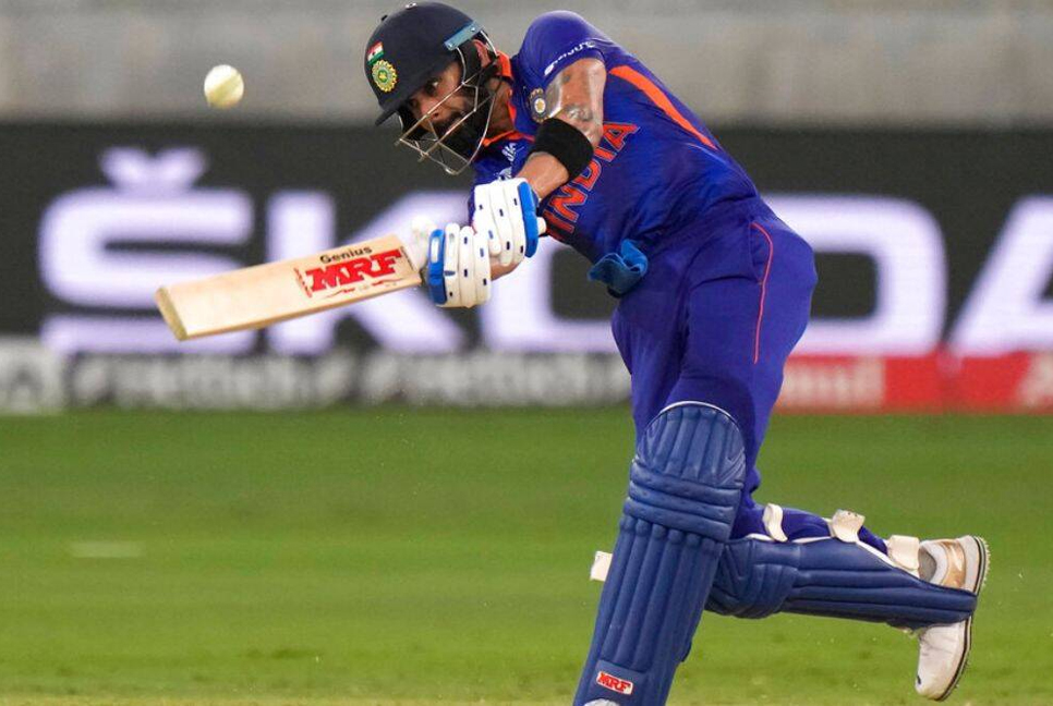 Kohli’s record century gives India relief in Asia Cup  