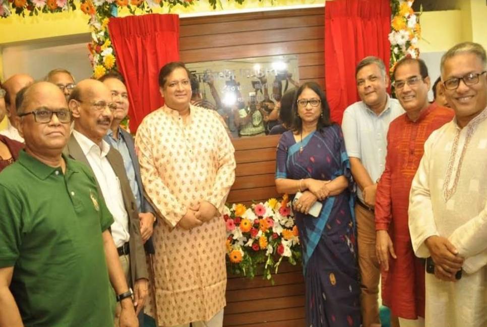 Russel opens fitness centre at Jatiya Press Club