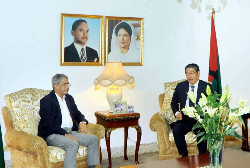 Japan ambassador holds meeting with BNP