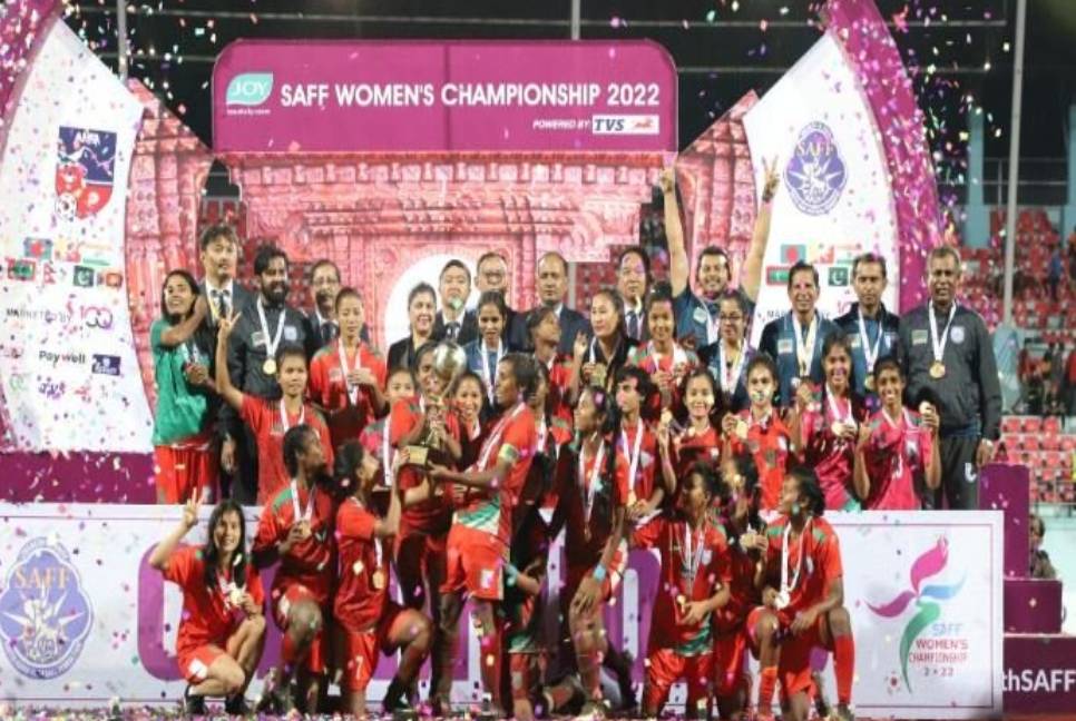 Bangladesh make history in SAFF Women’s Championship