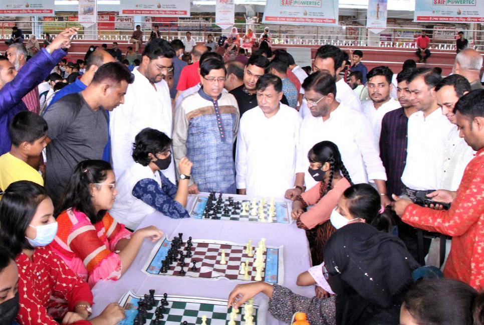 Sheikh Russel Jr. chess competition begins
