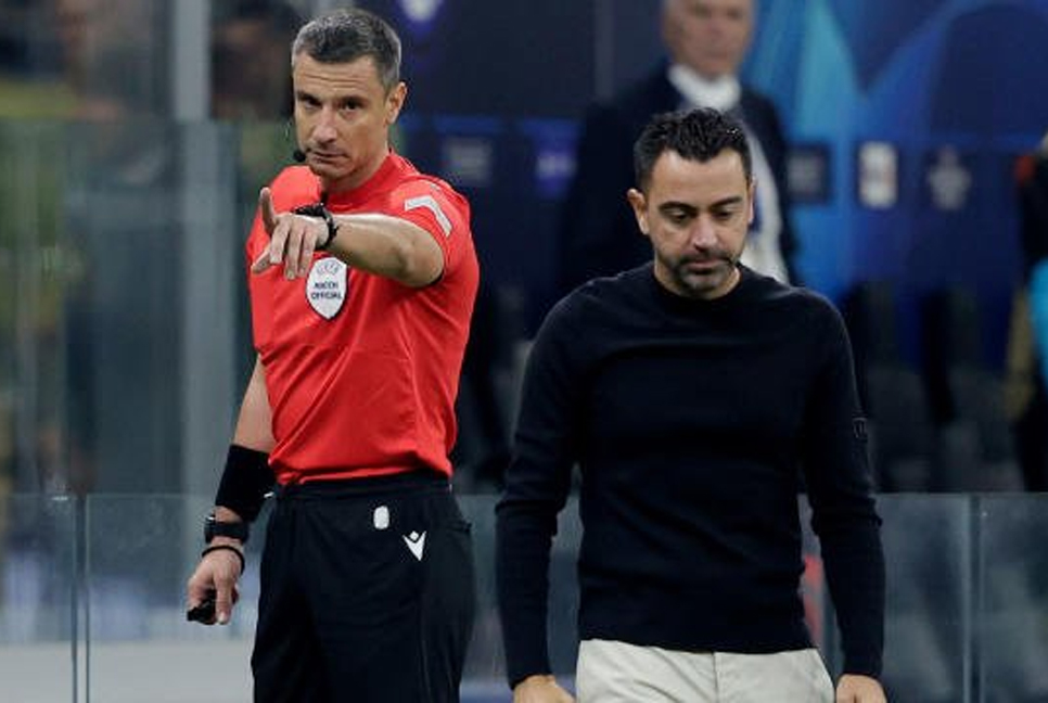 Xavi outraged at refereeing 'injustice'