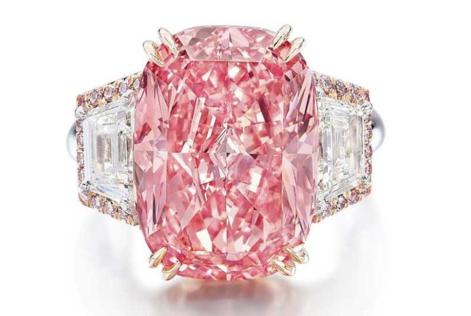 Pink diamond sells for nearly $58 million in Hong Kong