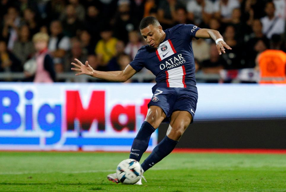 Mbappe nabs double as PSG see off Ajaccio
