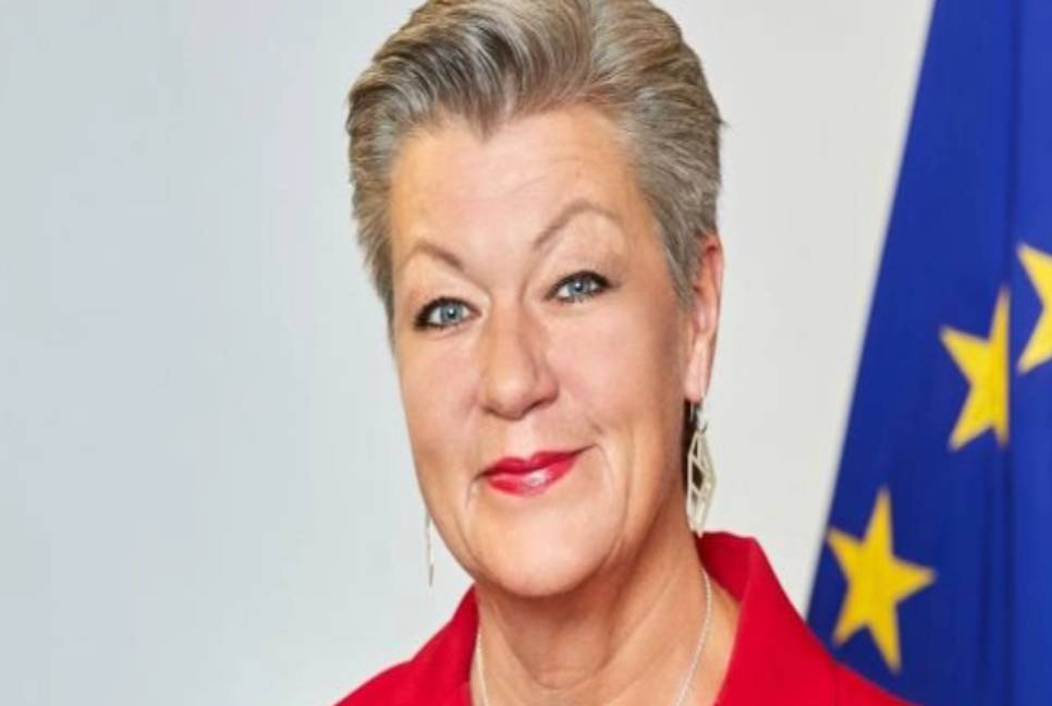 European Commissioner Ylva Johansson due Thursday