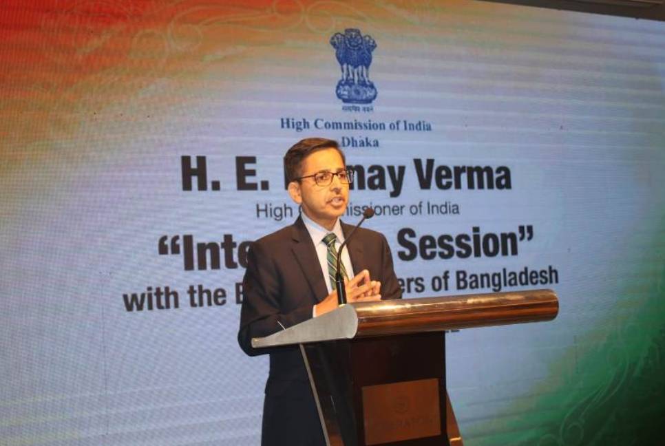 Indian envoy’s interaction with Bangladeshi business leaders