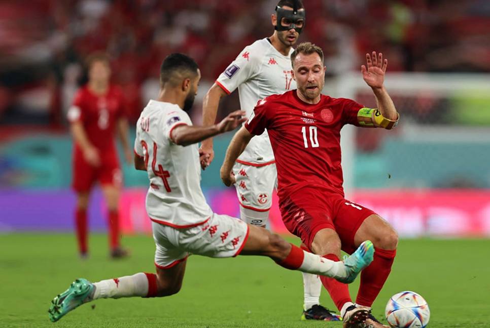FIFA World Cup: Tunisia draw against Denmark