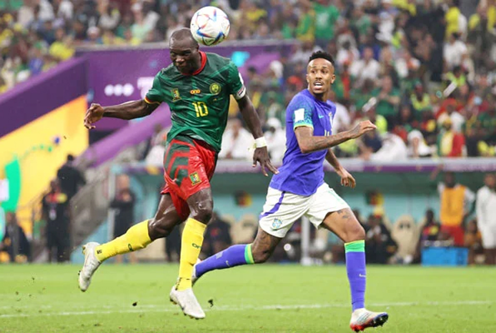 Cameroon stun Brazil