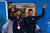 Huge crowds welcome Argentina team in Buenos Aires