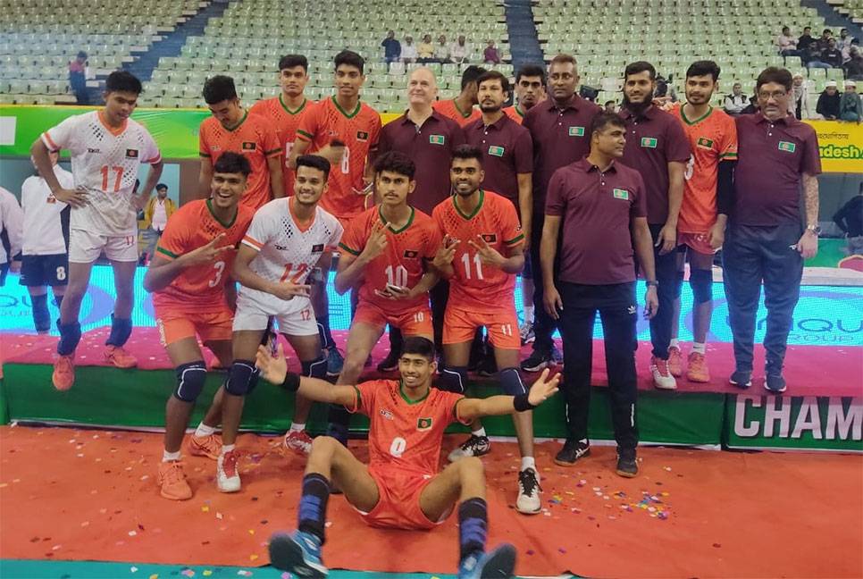 Asian Central Zone U-23 Volleyball: Bangladesh emerge champions