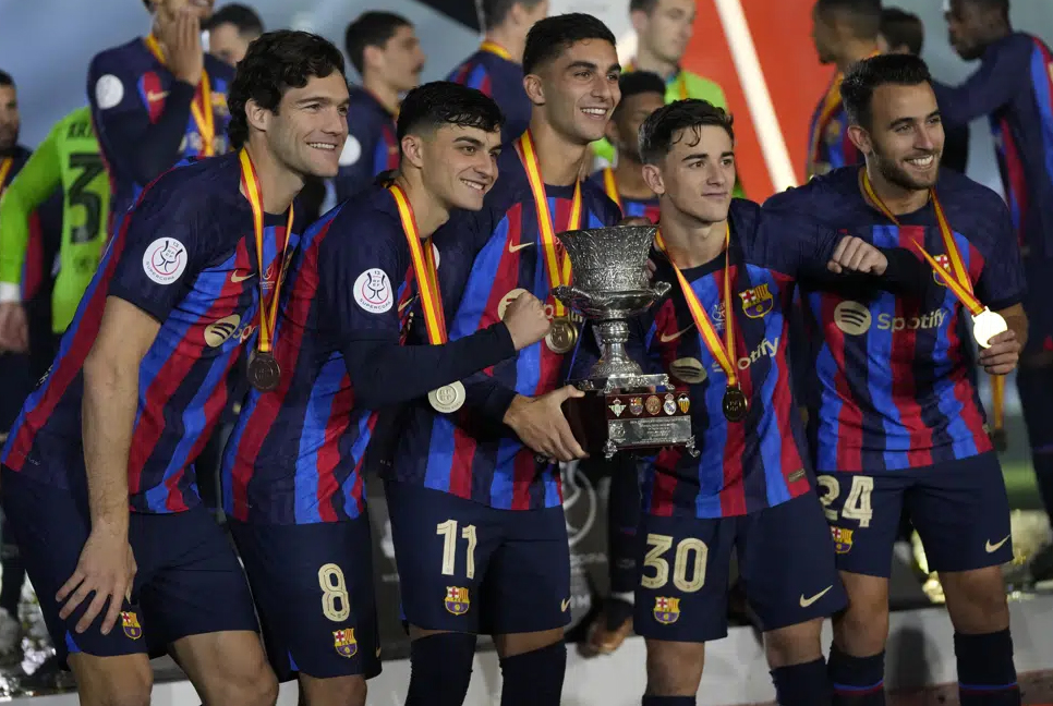 Barcelona wins Super Cup