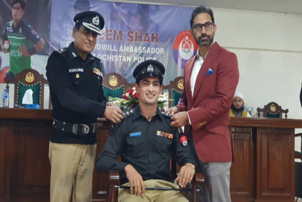 Cricketer Naseem Shah appointed DSP of Pakistan police