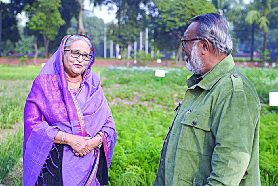 'Practical knowledge about agriculture get from my father'