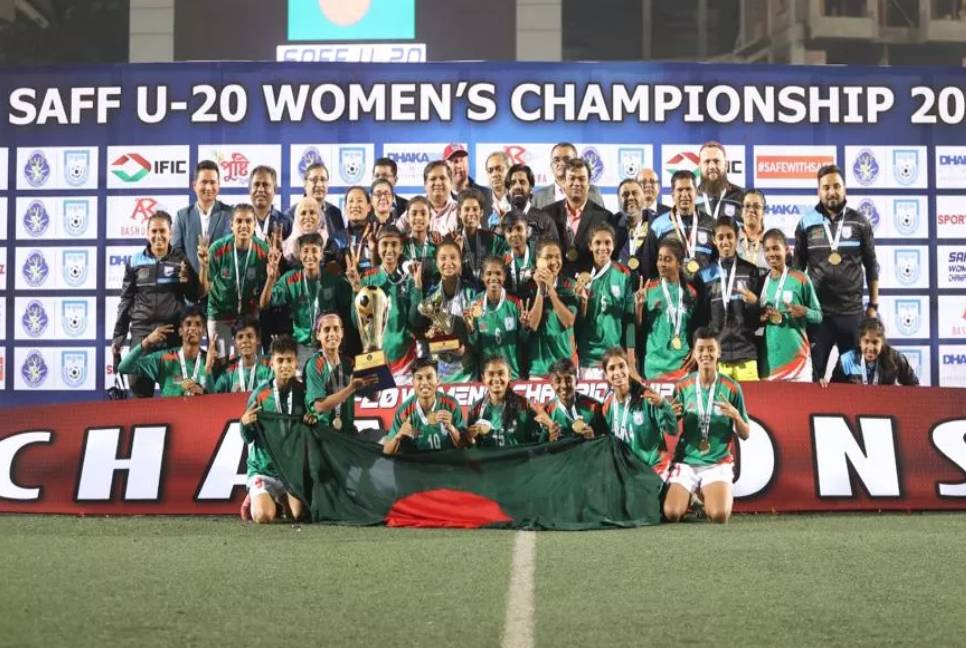 Bangladesh win SAFF U-20 Women's Championship title