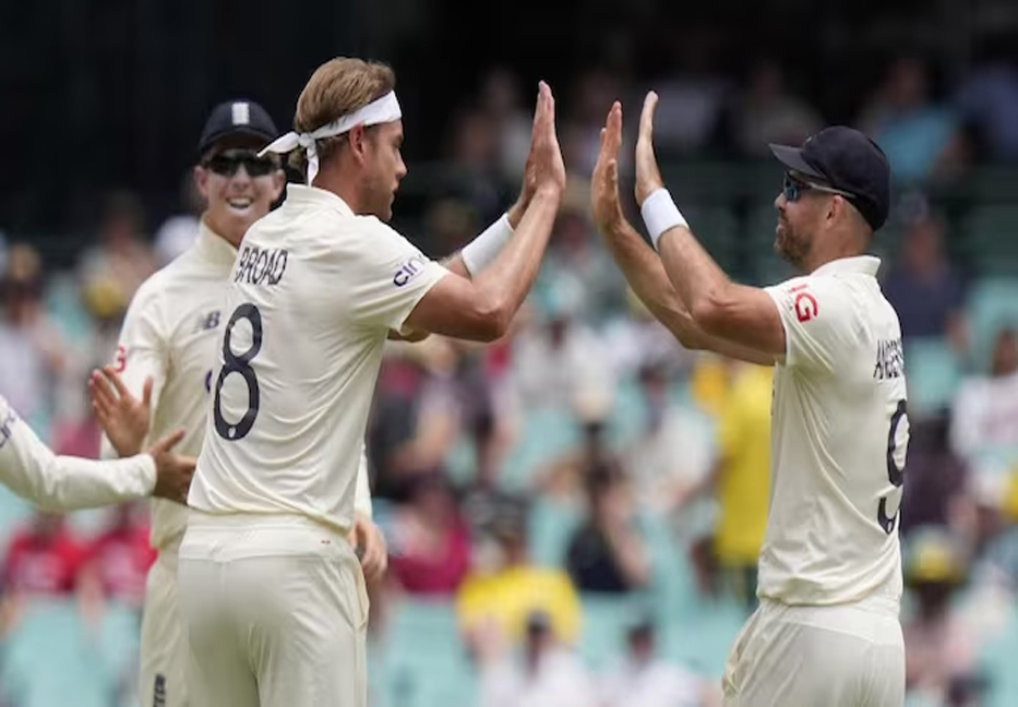 Broad, Anderson reach milestone as England hold rein of match