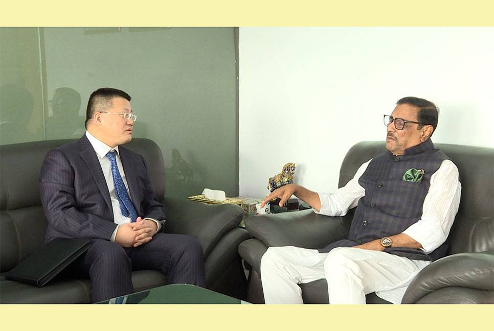 Chinese envoy meets Obaidul Quader