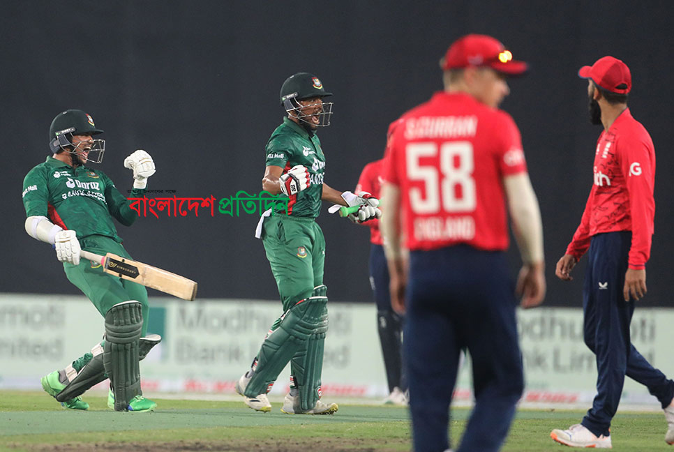 Bangladesh win first T20I series against England