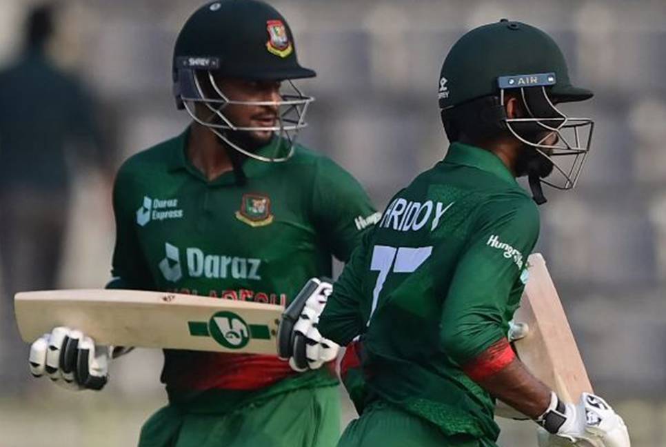 Bangladesh score 338 runs against Ireland