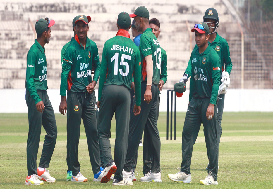 Bangladesh beat Pakistan in third ODI of U-19 series 