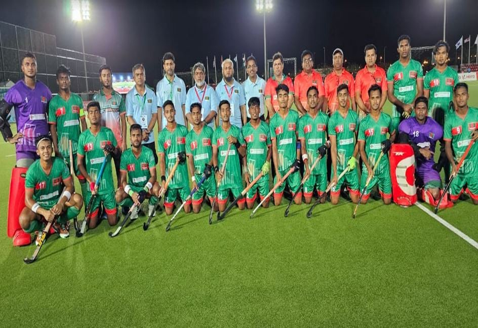 Bangladesh beat Uzbekistan by 3-1 in Junior Asia Cup Hockey 


