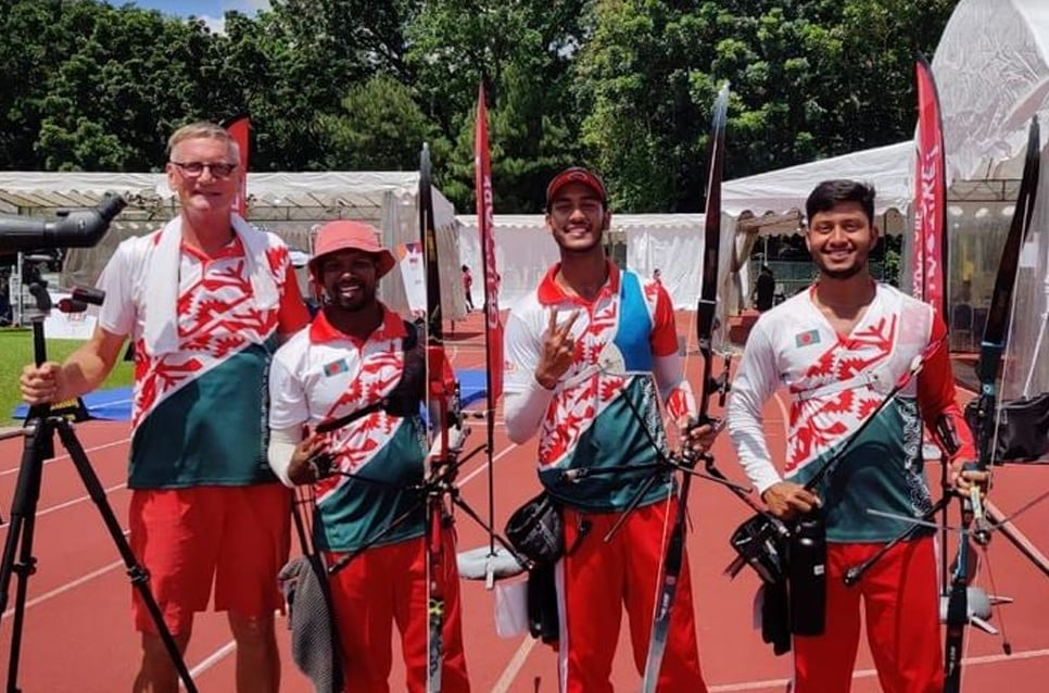 Bangladesh archery team wins bronze in Singapore