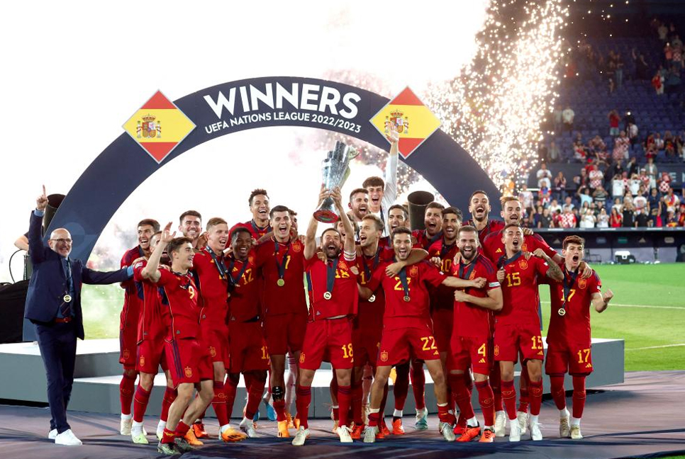Spain snatch Nations League glory