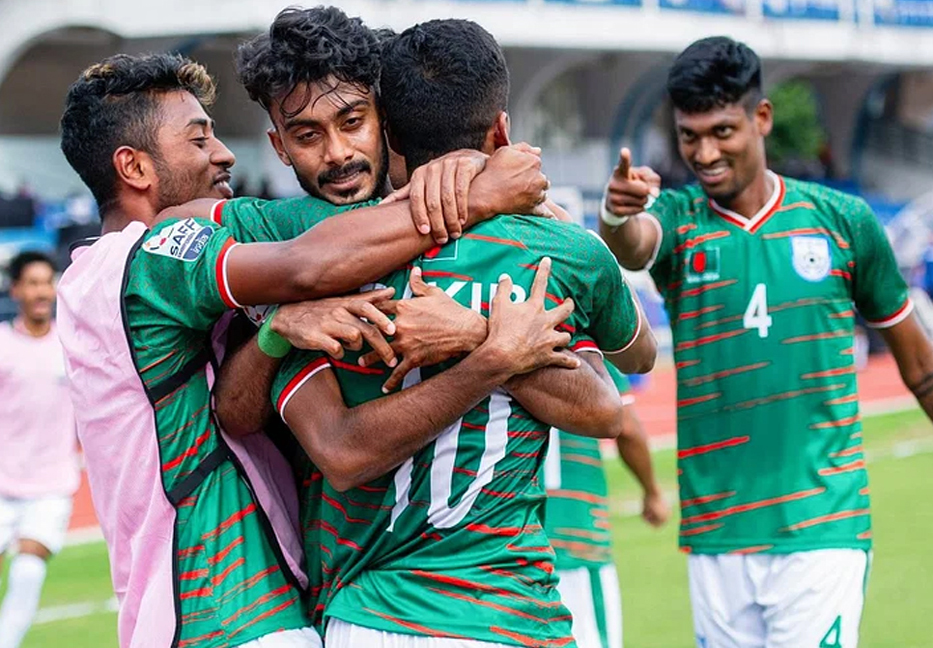 Bangladesh come from behind to beat Maldives 3-1
