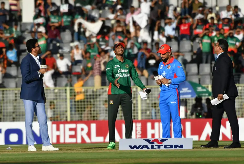 Bangladesh opt to bowl first in first Afghanistan T20I