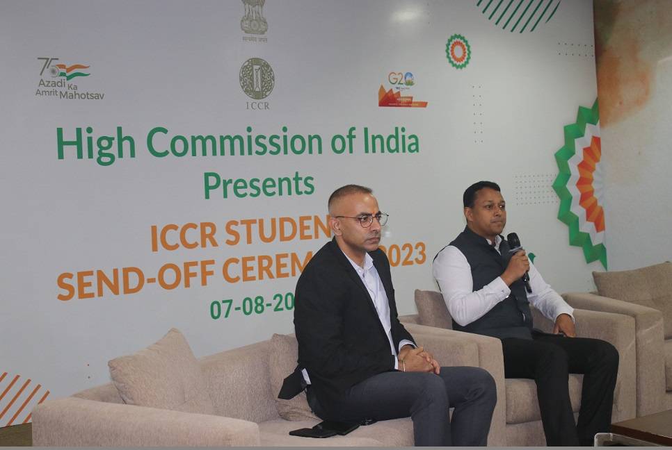 High Commission of India hosts Send-off Reception for New Batch of ICCR Scholars