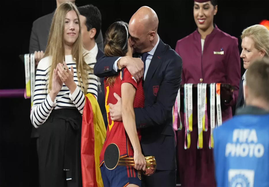 FIFA opens case against Spanish soccer official who kissed a player on the lips at Women's World Cup