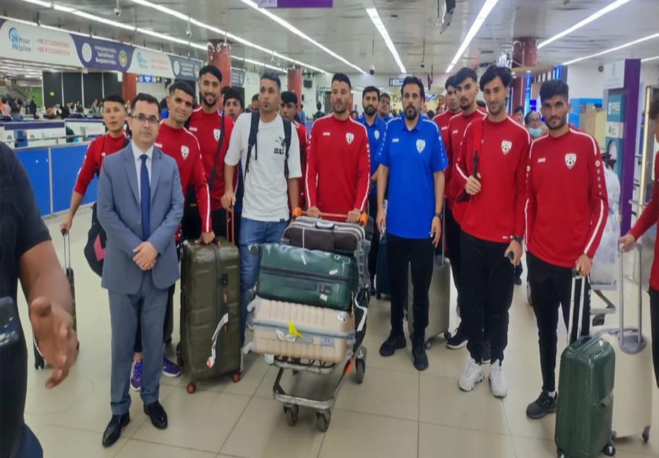 Afghan Football team in Dhaka to play 2 FIFA Friendlies with Bangladesh