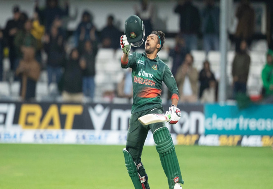 Shanto scores 2nd century in Bangladesh’s Asia Cup match against Afghanistan 
