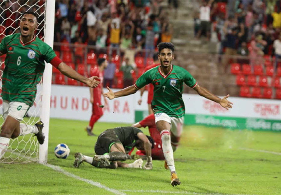 Bangladesh earn fighting 1-1 draw against Afghanistan