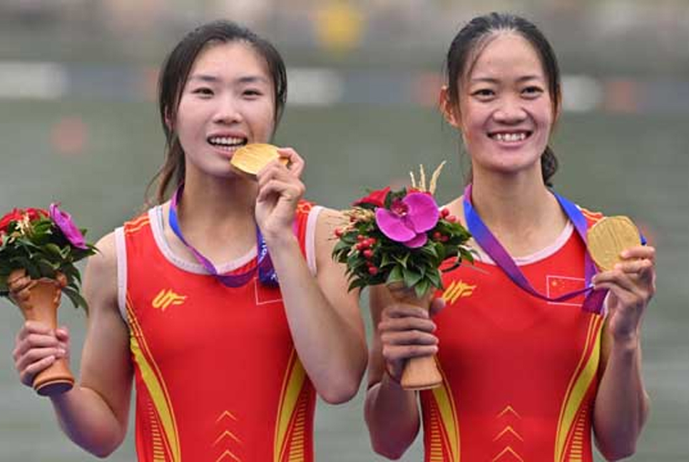 China off to golden start on first day of Asian Games