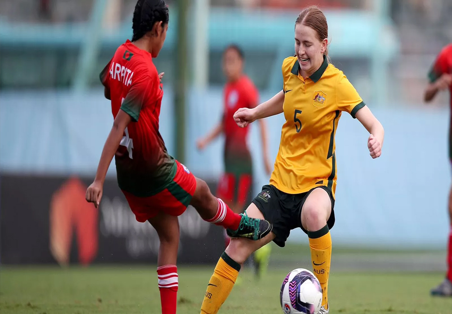 Bangladesh suffer 0-4 goal defeat against Australia in AFC Women's Asian Cup