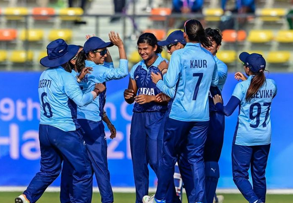 India win gold medals in Women cricket at Asian Games