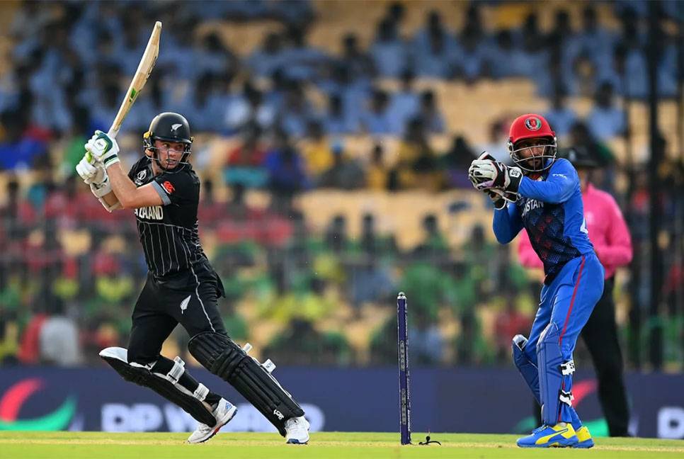 New Zealand set 289 runs target over Afghanistan