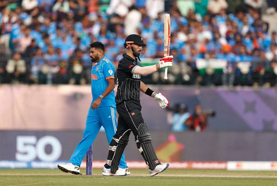 New Zealand set 274 runs target to India
