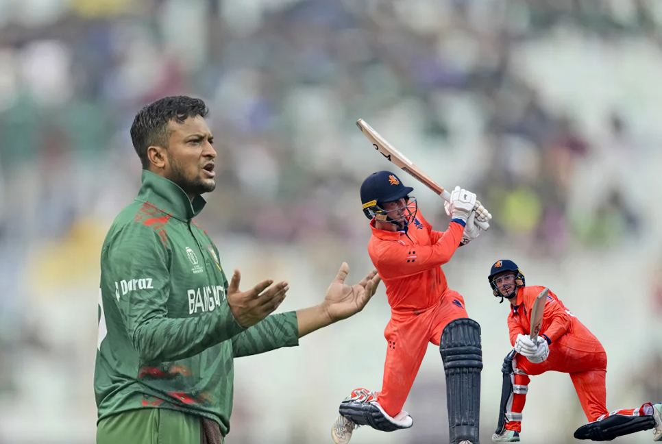 Netherlands set 230 target for Bangladesh