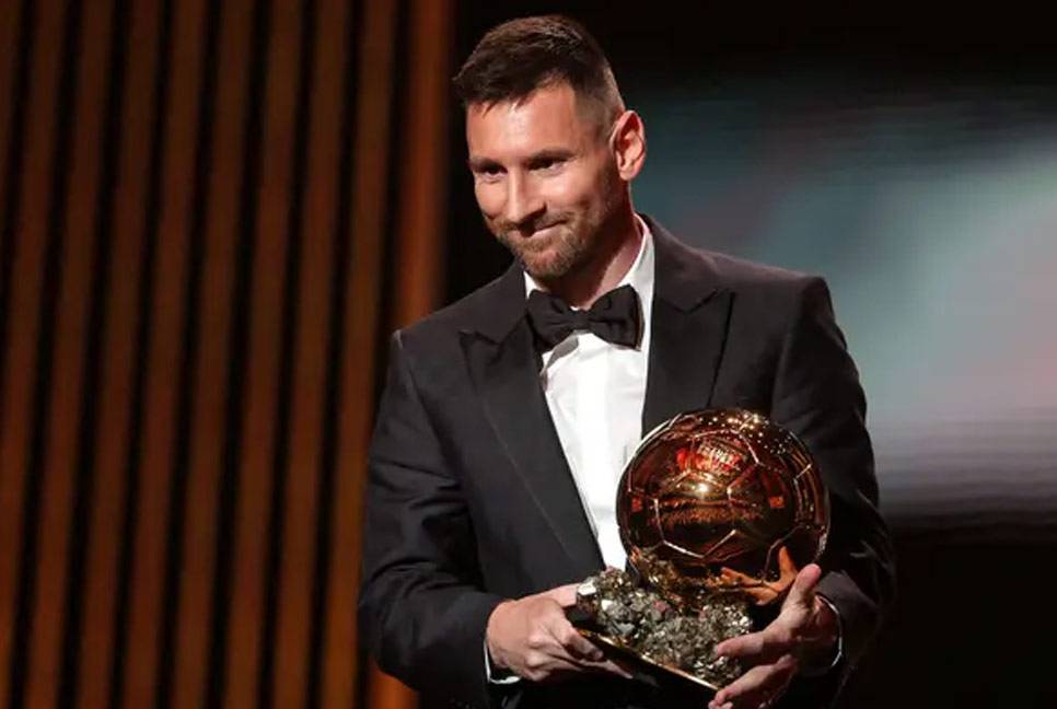Messi wins record eighth Ballon d'Or