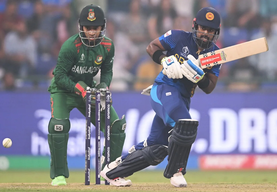 Asalanka’s century lifts Sri Lanka to 279 