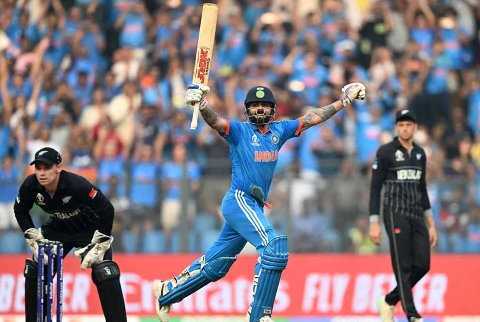 New Zealand to chase 397 runs over India in semi-final