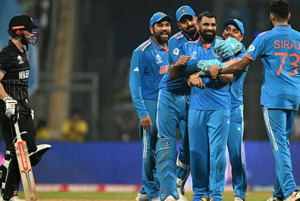 India confirm World Cup final beating New Zealand